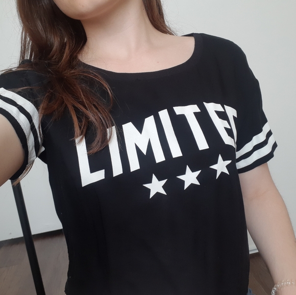 Black Crop Top - Picture 2 of 2